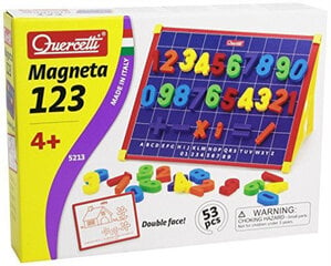 Magnetinė lenta Quercetti skaičiai kaina ir informacija | Lavinamieji žaislai | pigu.lt