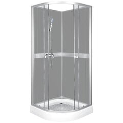 Ketursienė dušo kabina Kerra Classic Grey kaina ir informacija | Kerra Dušo kabinos ir kita įranga | pigu.lt