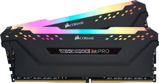 Corsair Vengeance RGB PRO DDR4, 2x8GB, 3000MHz, CL15 (CMW16GX4M2C3000C15) цена и информация | Оперативная память (RAM) | pigu.lt