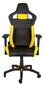 Žaidimų kėdė Corsair CF-9010015-WW, geltona/juoda kaina ir informacija | Biuro kėdės | pigu.lt