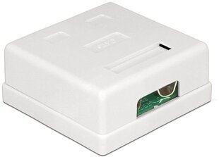 Delock Modular Wall Outlet 2 Port Cat.6 (86269) kaina ir informacija | Komponentų priedai | pigu.lt