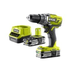 Аккумуляторная дрель Ryobi R18DD3-215S One + цена и информация | Шуруповерты, дрели | pigu.lt