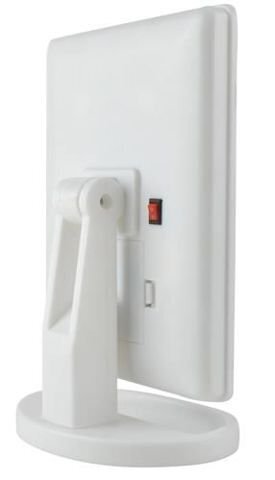 Veidrodis su LED apšvietimu 180° kaina ir informacija | Vonios kambario aksesuarai | pigu.lt