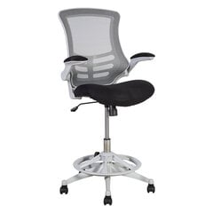 Biuro kėdė Tribecca, pilka kaina ir informacija | Biuro kėdės | pigu.lt