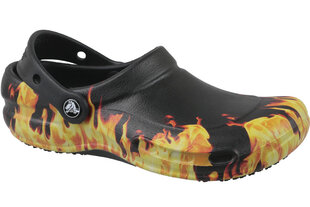 Šlepetės vyrams Crocs Bistro Graphic Clog, juodos 204044-001 kaina ir informacija | Vyriškos šlepetės, basutės | pigu.lt