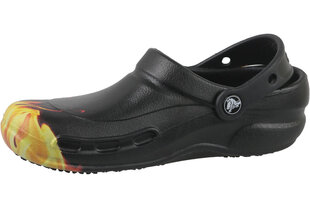 Šlepetės vyrams Crocs Bistro Graphic Clog, juodos 204044-001 kaina ir informacija | Vyriškos šlepetės, basutės | pigu.lt