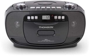Радиокассетный проигрыватель Thomson RK200CD, портативный CD/кассетный проигрыватель с FM/AM-радио цена и информация | Радиоприемники и будильники | pigu.lt