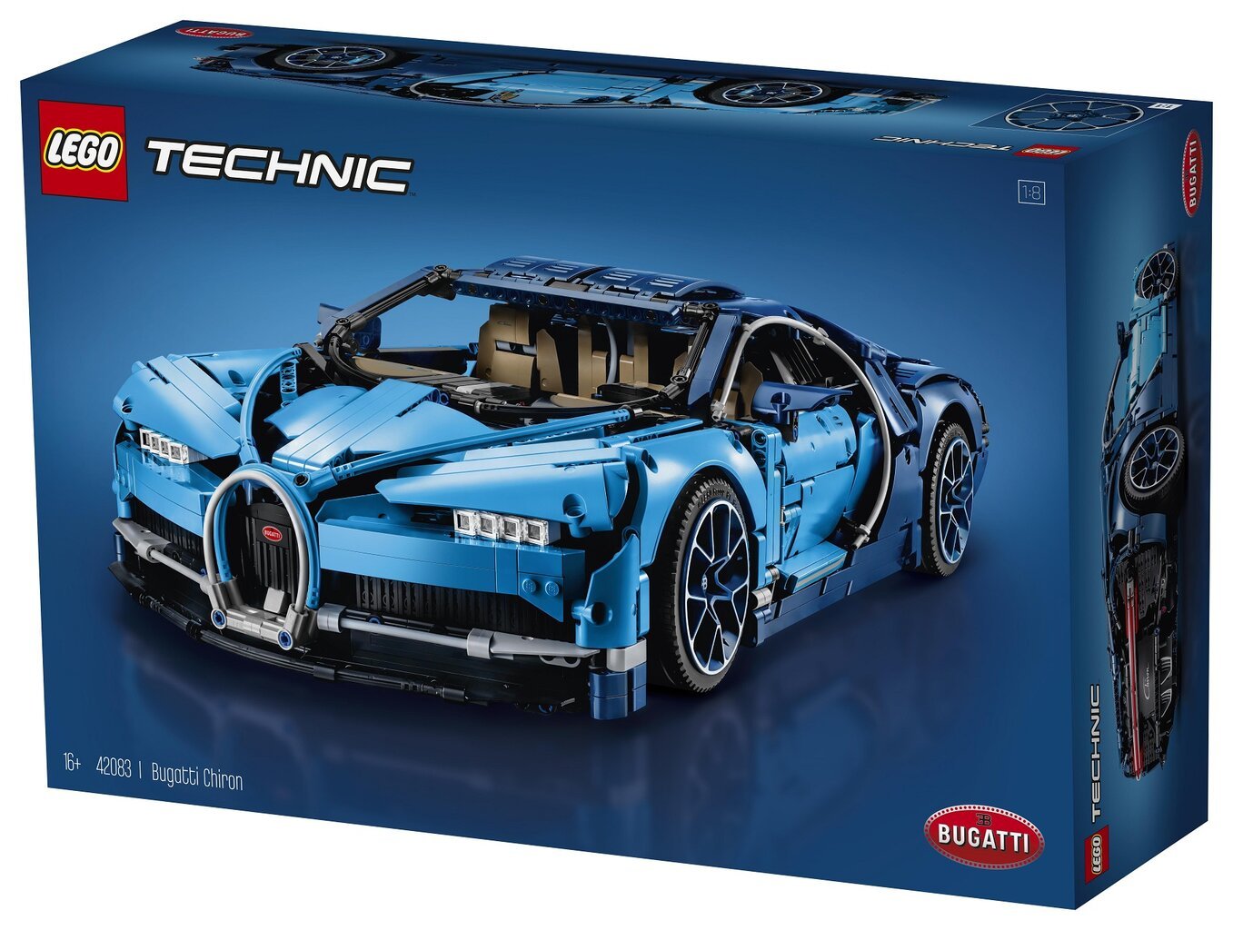 42083 LEGO® Technic Bugatti Chiron kaina ir informacija | Konstruktoriai ir kaladėlės | pigu.lt