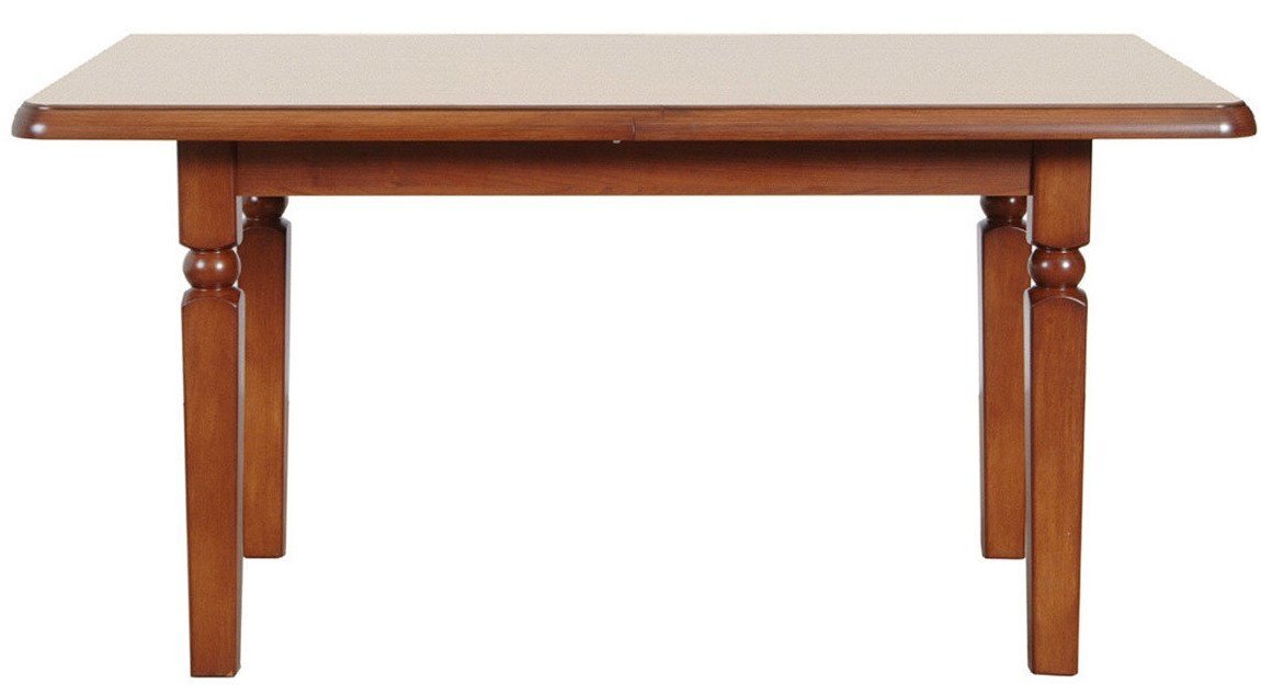 Išskleidžiamas stalas Natalia, 160 cm, rudas kaina ir informacija | Virtuvės ir valgomojo stalai, staliukai | pigu.lt