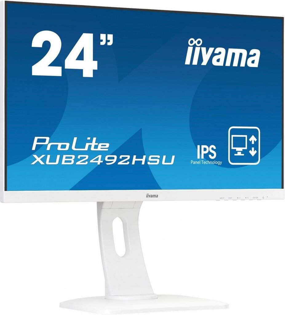 Iiyama XUB2492HSU-W1 kaina ir informacija | Monitoriai | pigu.lt