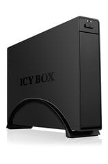 IcyBox IB-366StU3 + B 3,5; HDD dėklas kaina ir informacija | Išorinių kietųjų diskų dėklai | pigu.lt