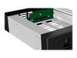Icy Box IB-129SSK-B kaina ir informacija | Vidiniai kietieji diskai (HDD, SSD, Hybrid) | pigu.lt