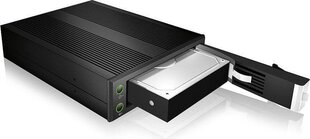 IcyBox IIB-176SSK-B 3.5 "SATA, SAS HDD kaina ir informacija | Korpusų priedai | pigu.lt