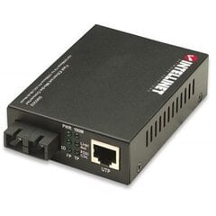 Медиаконвертер Intellinet 10/100Base-TX RJ45/100Base-FX цена и информация | Адаптеры, USB-разветвители | pigu.lt