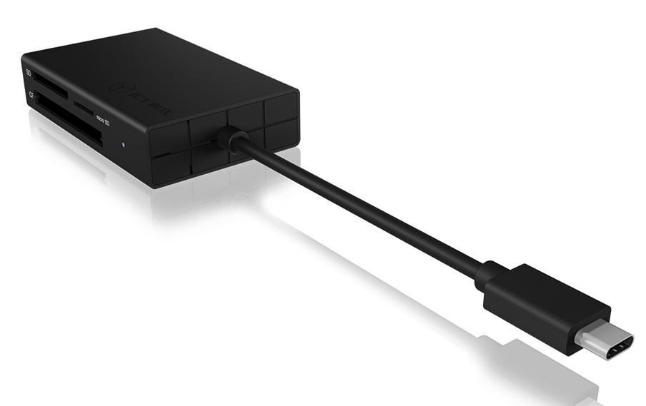 RaidSonic IB-CR401-C3 kaina ir informacija | Adapteriai, USB šakotuvai | pigu.lt