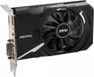 MSI GeForce GT 1030 AERO ITX 2GD4 OC 2GB DDR4 64bit DVI+HDMI PCIe3.0 (GT 1030 AERO ITX 2GD4 OC) kaina ir informacija | Vaizdo plokštės (GPU) | pigu.lt