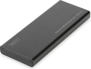 Digitus Išorinis SSD korpusas microUSB 3.0 iki M.2 SATA SSD kaina ir informacija | Komponentų priedai | pigu.lt