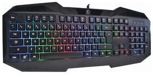 Rebeltec PATROL keyboard USB QWERTY Black цена и информация | Клавиатуры | pigu.lt