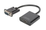 Digitus, HDMI/USB-A/D-Sub, 15 cm