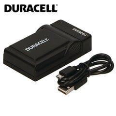 Duracell Аналог Nikon MH-24 USB Плоское Зарядное устройство для D3100 D5100 D5200 аккумуляторa EN-EL15 цена и информация | Зарядные устройства для фотоаппаратов | pigu.lt