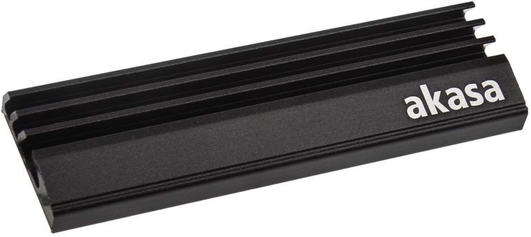 Akasa Heat Sink for M.2 SSD (A-M2HS01-BK) цена и информация | Komponentų priedai | pigu.lt