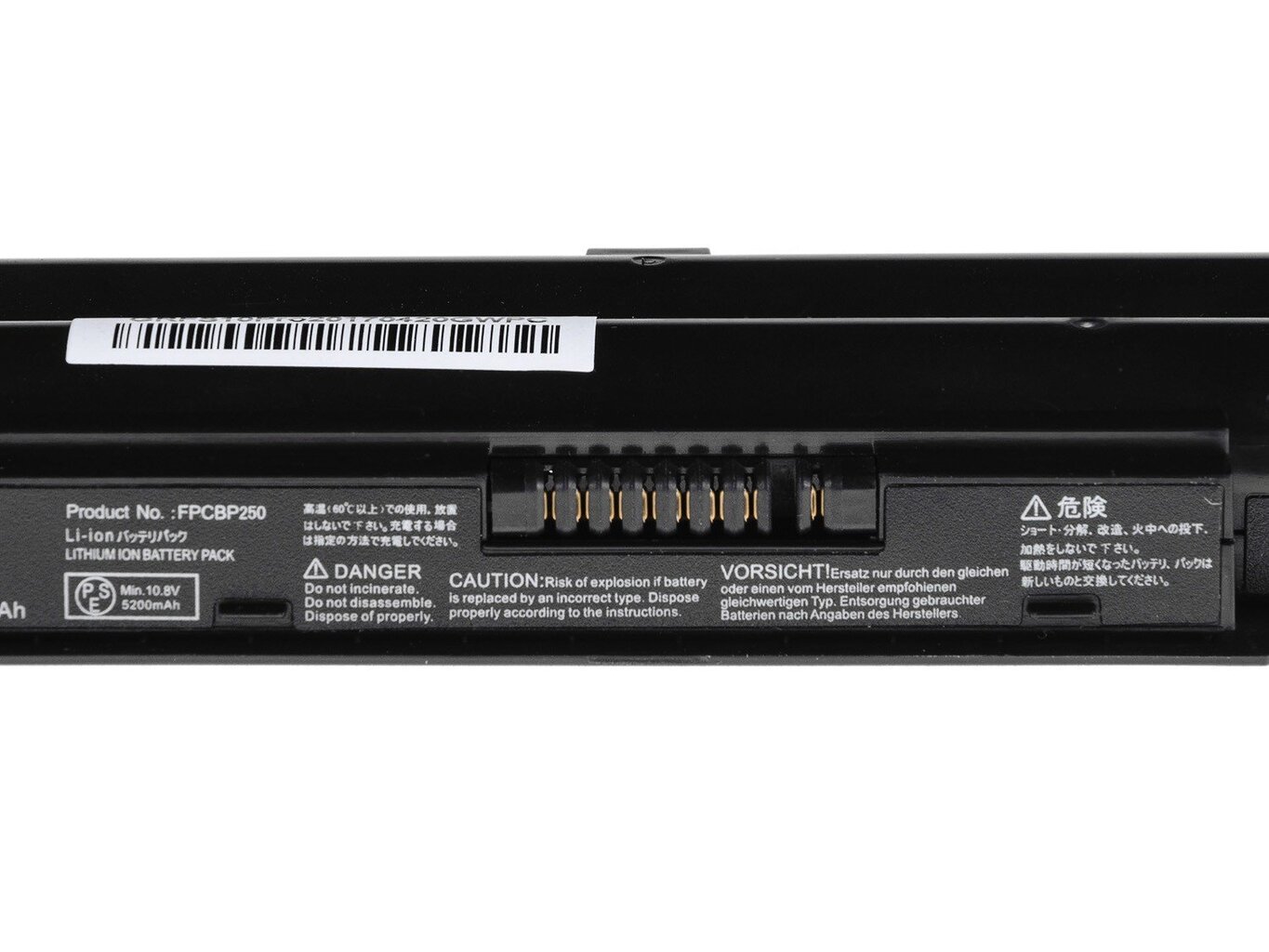 Green Cell Pro Laptop Battery for Fujitsu LifeBook A530 A531 AH530 AH531 цена и информация | Akumuliatoriai nešiojamiems kompiuteriams | pigu.lt