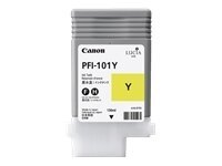 Canon Tusz PFI101Y (Yellow) kaina ir informacija | Kasetės rašaliniams spausdintuvams | pigu.lt