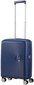 Mažas lagaminas American Tourister Soundbox S, mėlynas kaina ir informacija | Lagaminai, kelioniniai krepšiai | pigu.lt