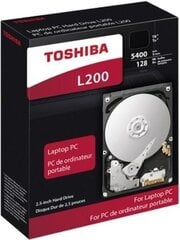 Toshiba L200 1TB SATA3 HDWL110EZSTA kaina ir informacija | Toshiba Kompiuterinė technika | pigu.lt