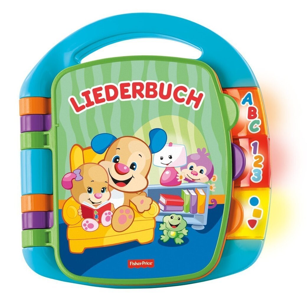 Mano pirmoji muzikinė knyga Fisher Price CDH40 kaina ir informacija | Lavinamieji žaislai | pigu.lt