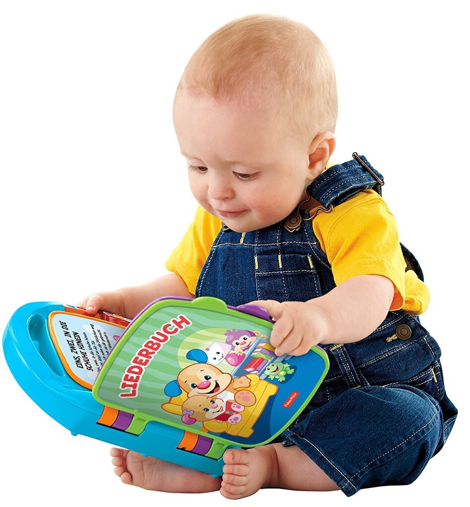 Mano pirmoji muzikinė knyga Fisher Price CDH40 kaina ir informacija | Lavinamieji žaislai | pigu.lt