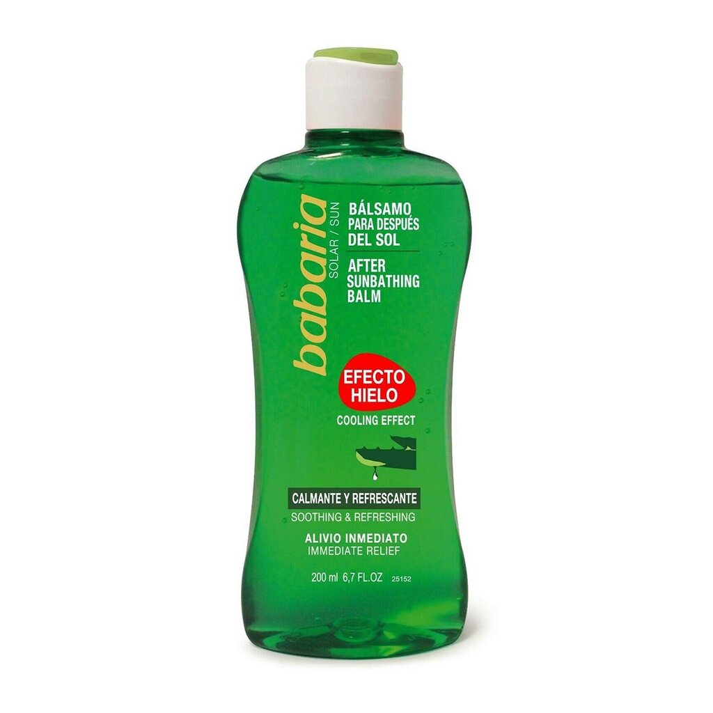 Gelis po deginimosi Babaria Aloe Vera, 200 ml kaina ir informacija | Kremai nuo saulės | pigu.lt