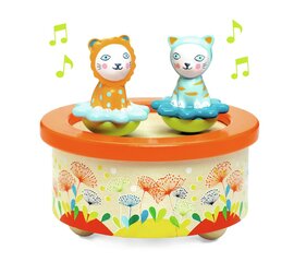 Muzikinė dėžutė ''Twins Melody'', Djeco DJ06055 kaina ir informacija | Žaislai kūdikiams | pigu.lt