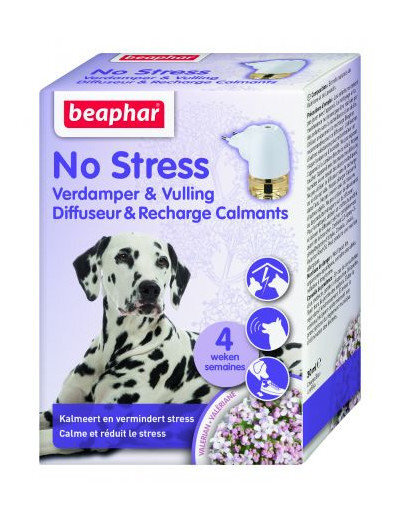 Beaphar raminantis difuzorius šunims No Stress, 30 ml kaina ir informacija | Dresūros priemonės šunims | pigu.lt