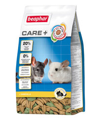 Beaphar Care+ для шиншилл Chinchilla, 1,5 кг цена и информация | Корм для грызунов | pigu.lt