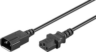 Goobay PC/UPS monitoriaus maitinimo kabelis, 3 m kaina ir informacija | Kabeliai ir laidai | pigu.lt