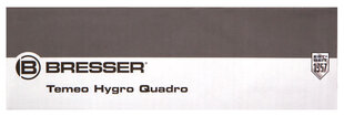 Метеостанция Bresser Temeo Hygro Quadro, белая цена и информация | Метеорологические станции, термометры | pigu.lt