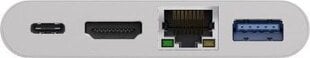 Адаптер Goobay USB-C Multiport Adapter (HDMI + E) цена и информация | Адаптеры, USB-разветвители | pigu.lt