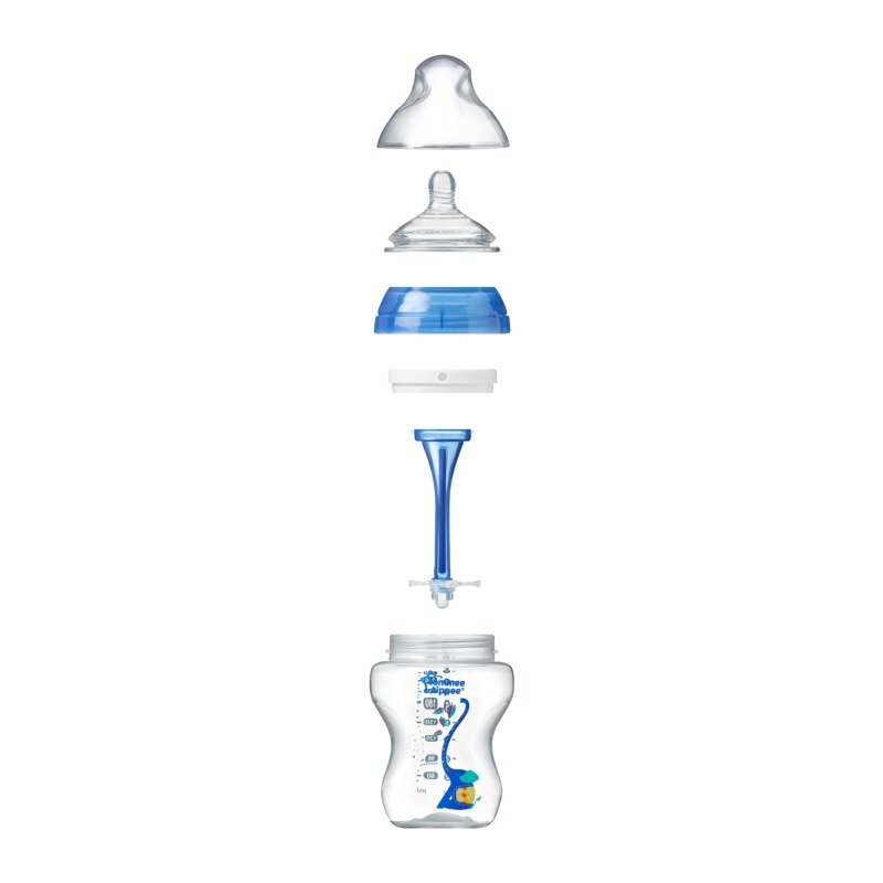 Buteliukas Tommee Tippee Anti-Colic 0+ mėn.,260 ml цена и информация | Buteliukai kūdikiams ir jų priedai | pigu.lt