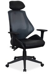 Biuro kėdė Signal Meble Q-406, juoda kaina ir informacija | Biuro kėdės | pigu.lt