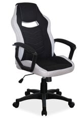 Игровое кресло Signal Meble Camaro, черное/серое цена и информация | Офисные кресла | pigu.lt