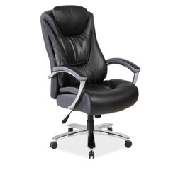 Biuro kėdė Signal Meble Consul, juoda kaina ir informacija | Biuro kėdės | pigu.lt