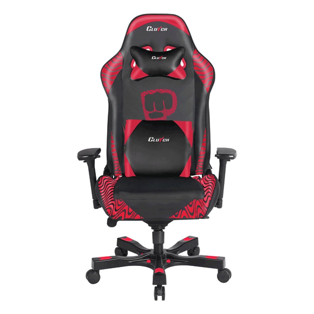 Žadimų kėdė ClutchChairZ PewDiePie Edition Throttle, juoda/raudona цена и информация | Biuro kėdės | pigu.lt