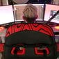 Žadimų kėdė ClutchChairZ PewDiePie Edition Throttle, juoda/raudona цена и информация | Biuro kėdės | pigu.lt