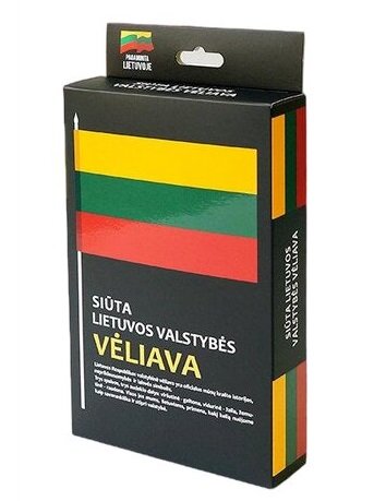 Lietuvos Respublikos vėliava skirta kabinti ant koto kaina ir informacija | Vėliavos ir jų priedai | pigu.lt