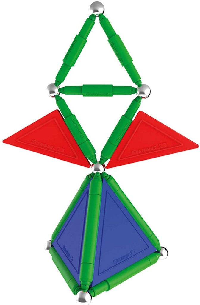 Magnetinis konstruktorius Supermag Primary, 0151, 48 d. kaina ir informacija | Konstruktoriai ir kaladėlės | pigu.lt