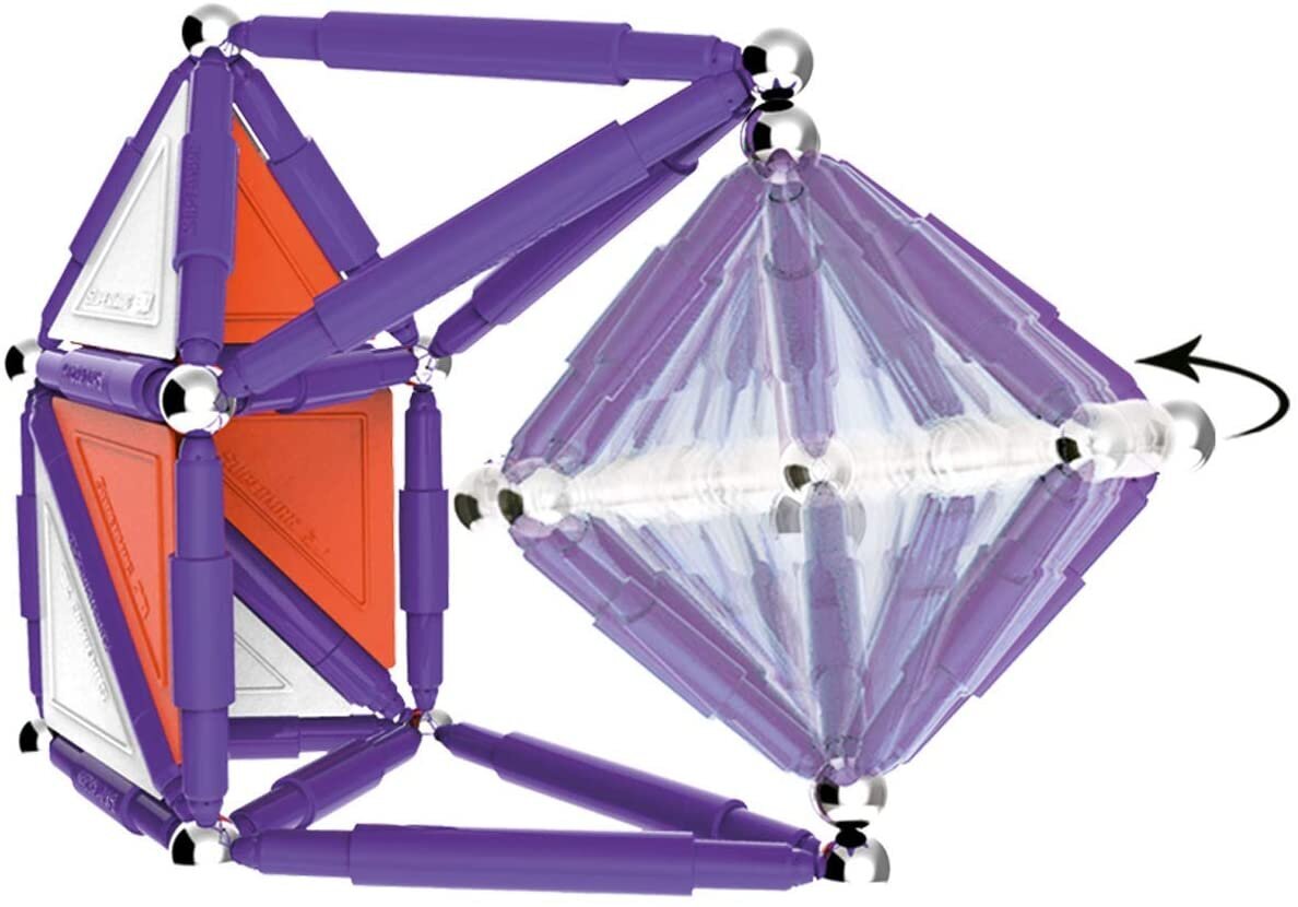 Magnetinis konstruktorius Supermag Primary Trendy, 0157, 116 d. kaina ir informacija | Konstruktoriai ir kaladėlės | pigu.lt