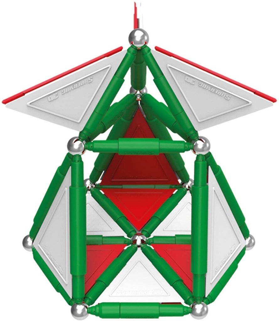 Magnetinis konstruktorius Supermag Primary, 0153, 116 d. цена и информация | Konstruktoriai ir kaladėlės | pigu.lt