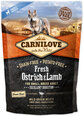 Корм собачий Carni Love Fresh Ostrich & Lamb для мелких пород, 1,5 кг