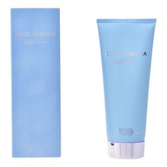 Kūno kremas Light Blue Pour Femme Dolce & Gabbana, 200 ml kaina ir informacija | Parfumuota kosmetika moterims | pigu.lt